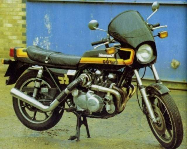Мотоцикл Kawasaki Z 1000 Z1-R TIC Turbo 1978 фото