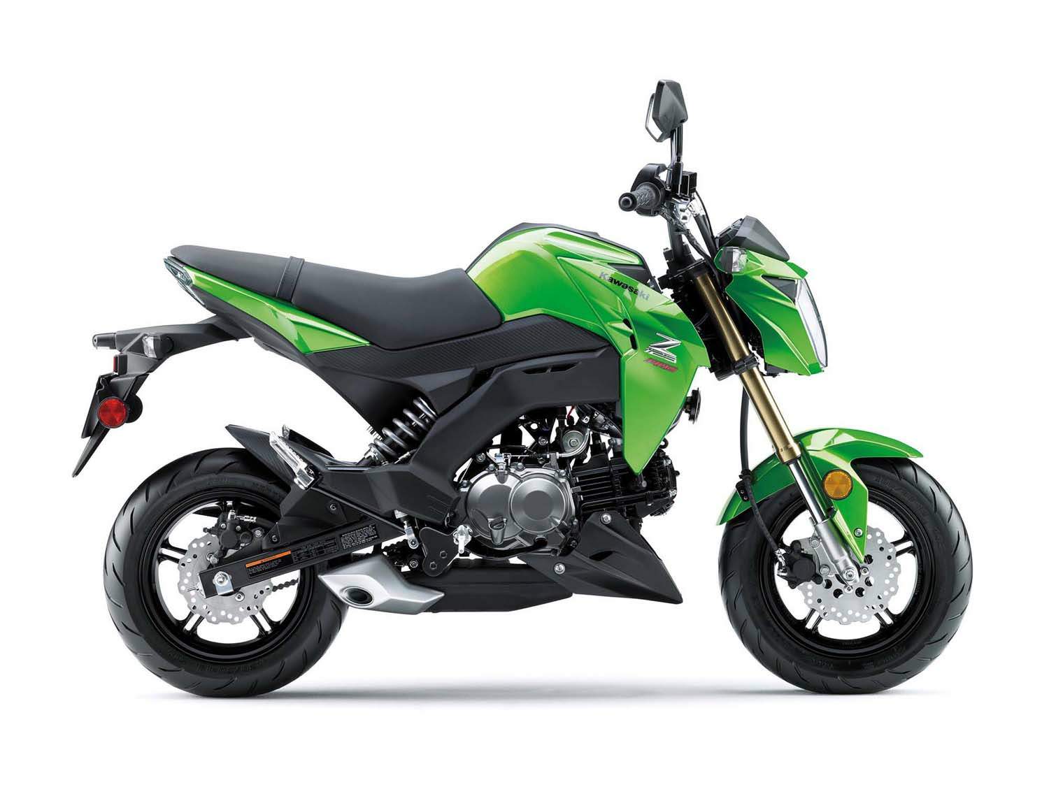 Мотоцикл Kawasaki Z 125 Pro 2017 фото