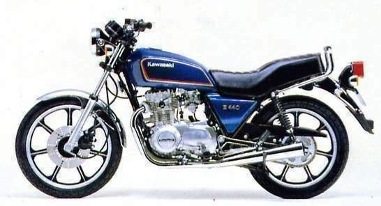 Мотоцикл Kawasaki Z 440H 1980 фото
