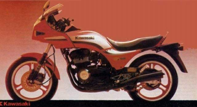 Мотоцикл Kawasaki Z 550GP 1983 фото