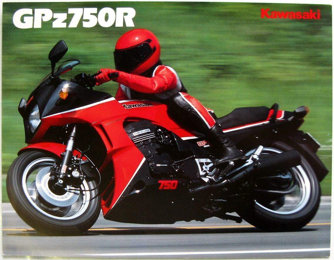 Мотоцикл Kawasaki ZX 750R 1984 фото