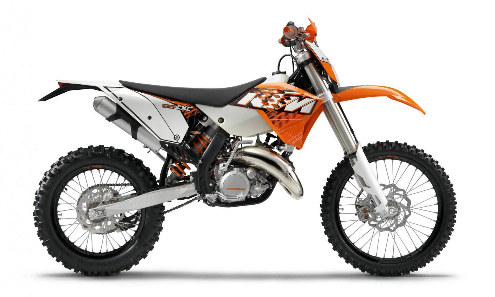 Мотоцикл KTM 125 EXC Enduro 2012 фото