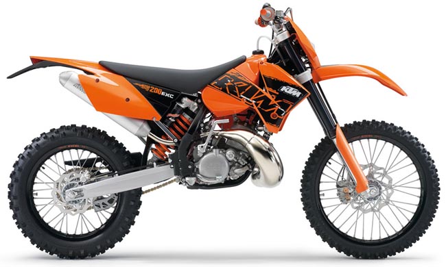 Мотоцикл KTM 250 EXC Enduro 2003