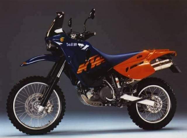 Мотоцикл KTM 640 LC4 Adventure R 1999 фото