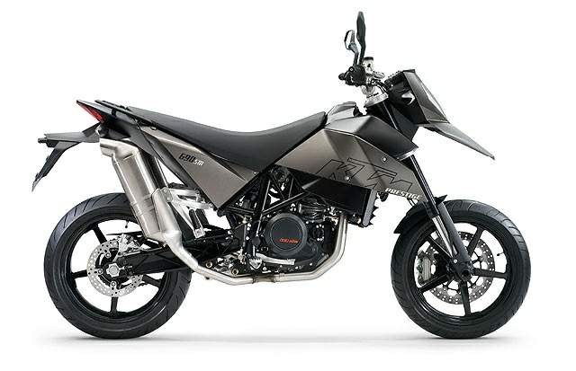 Мотоцикл KTM 690 Supermoto 2007 фото