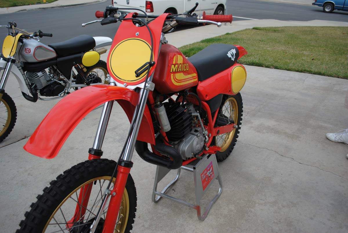 Мотоцикл Maico 490 Alpha 1 1982 фото