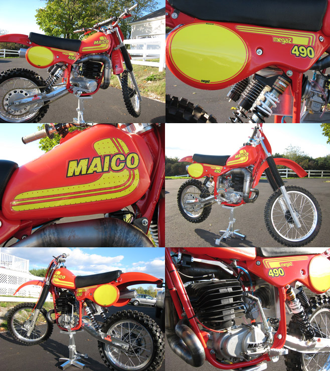 Мотоцикл Maico 490 Alpha E 1982 фото