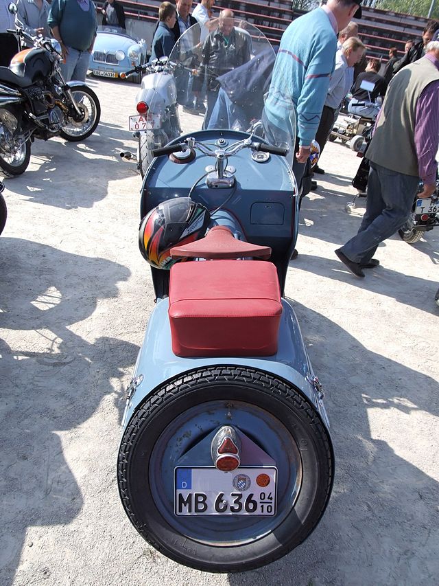 Мотоцикл Maico Mobil 148, 173 , 198 1950 фото