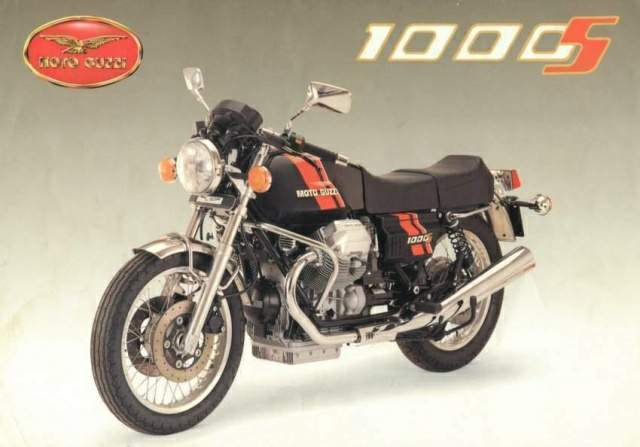 Мотоцикл Moto Guzzi 1000S 1990 фото
