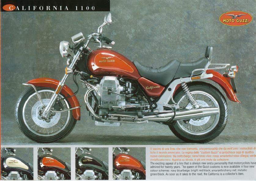 Мотоцикл Moto Guzzi California 1100i 1993 фото