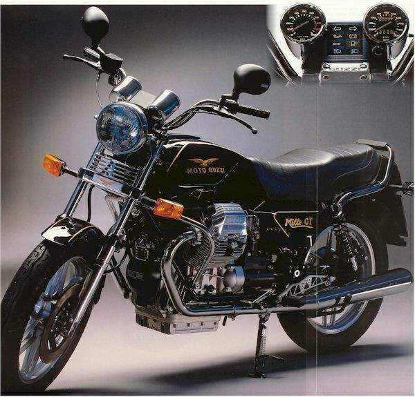 Мотоцикл Moto Guzzi Mille GT 1987 фото