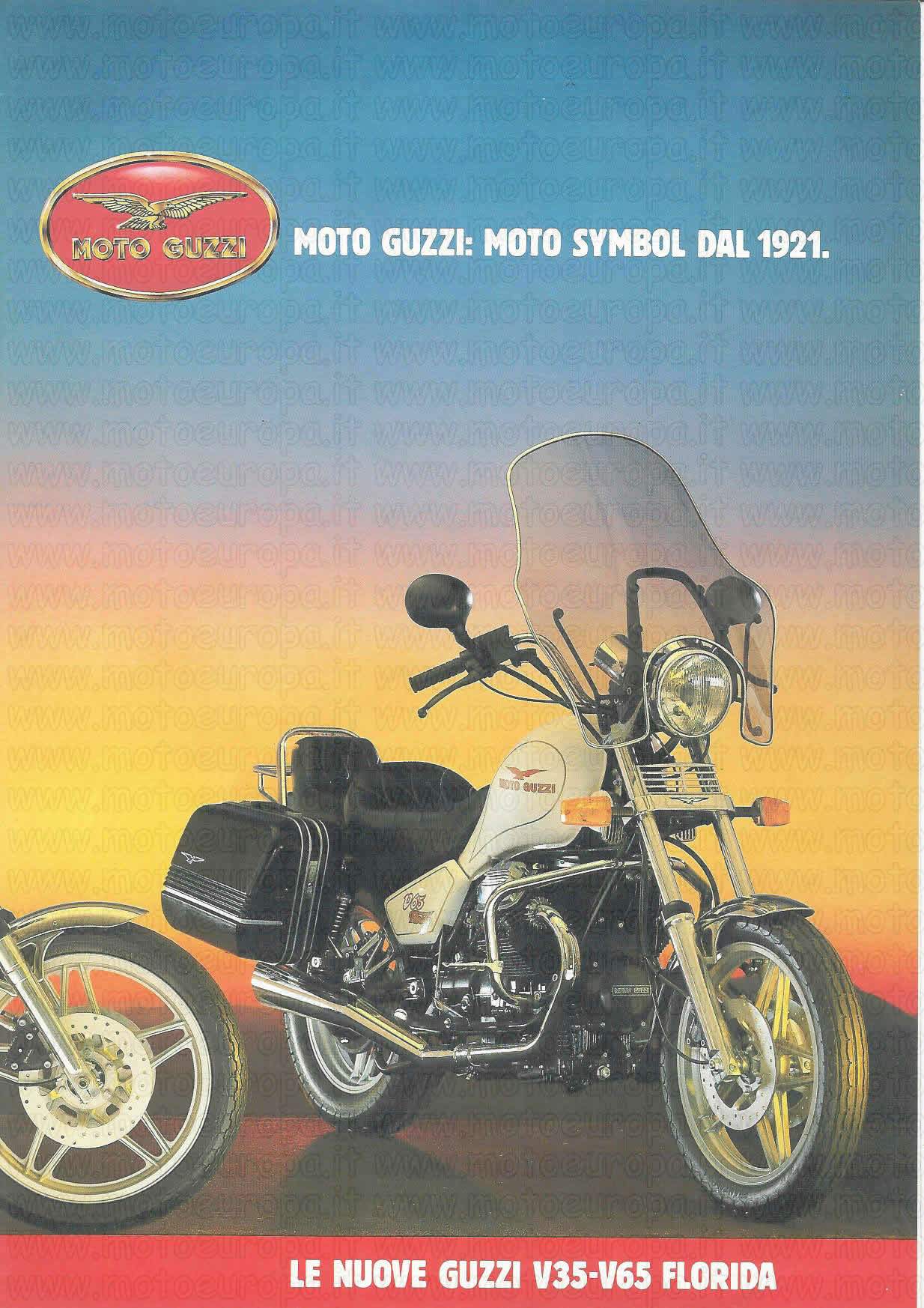 Мотоцикл Moto Guzzi V 35 Florida 1987 фото