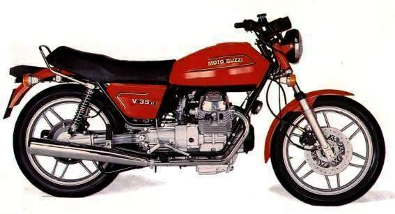 Мотоцикл Moto Guzzi V 35II 1981 фото