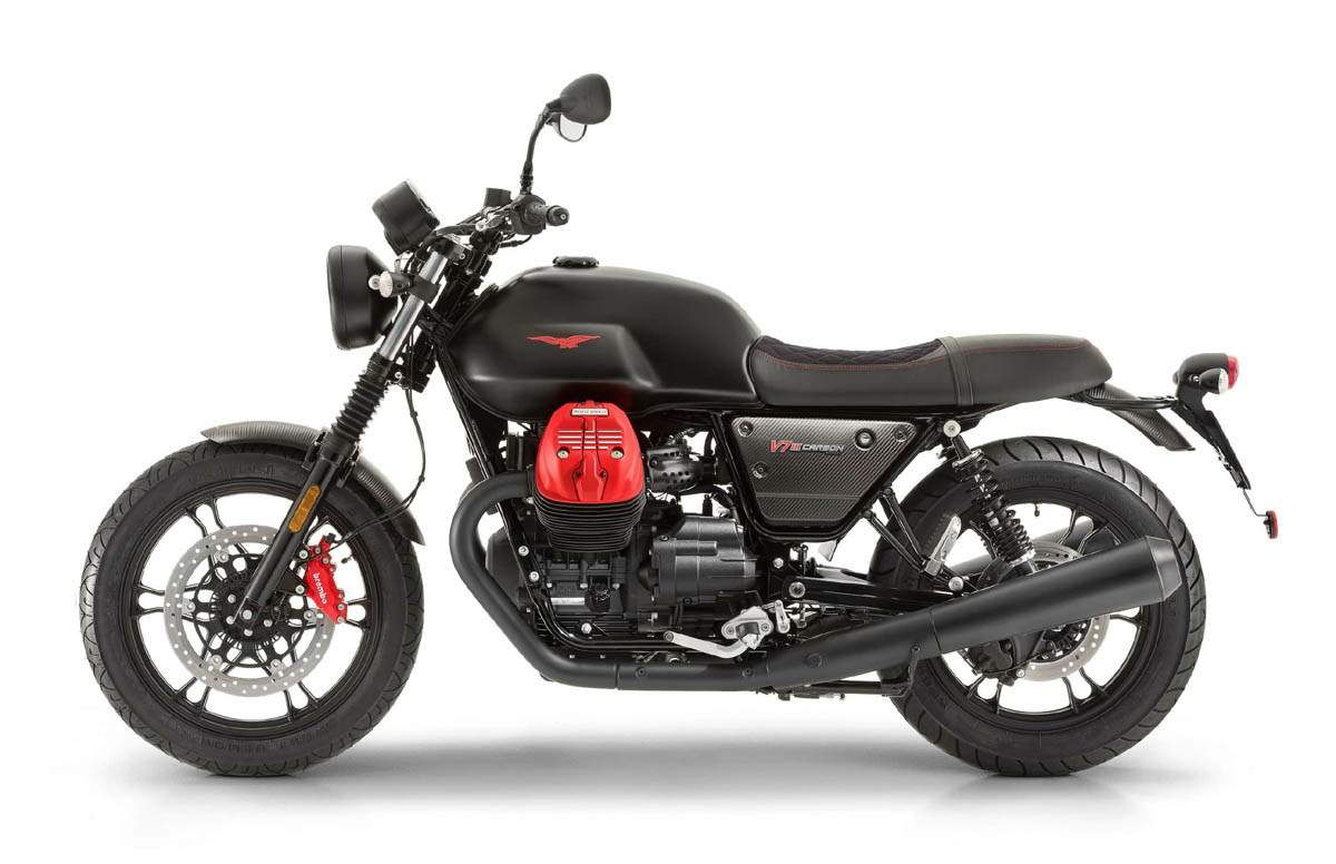Мотоцикл Moto Guzzi V7 III Carbon Dark 2018 фото