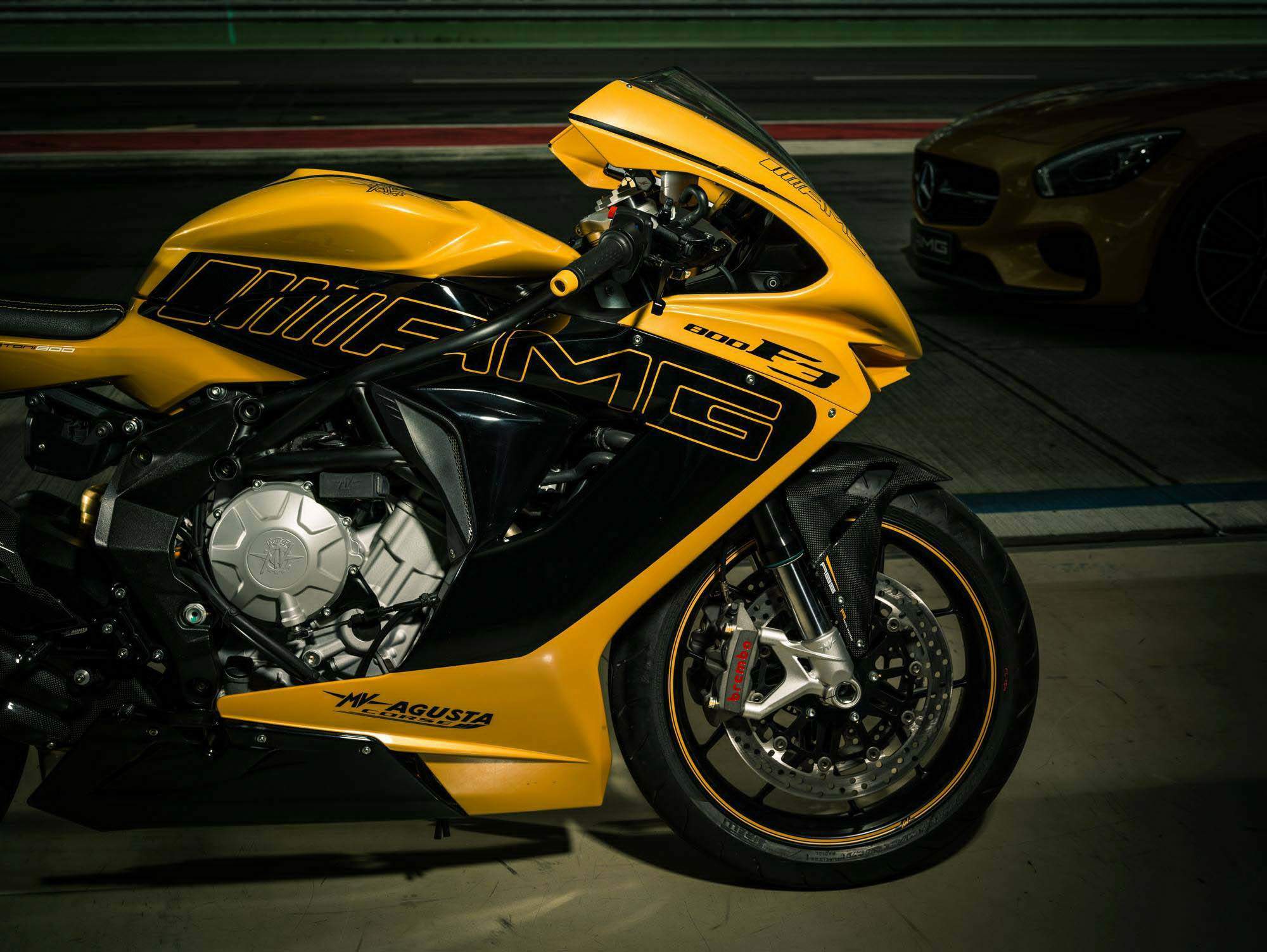 Мотоцикл MV Agusta F3 800 AMG Limited Edition 2016 фото