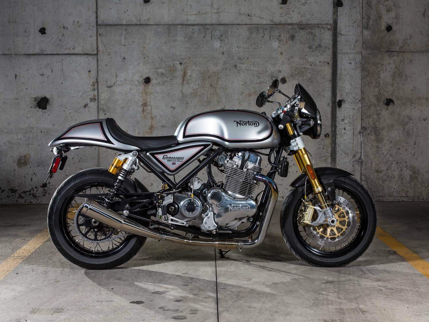 Мотоцикл Norton Commando 961 Caf Racer 2013 фото