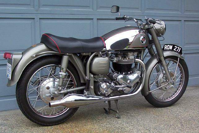 Мотоцикл Norton Dominator 99 1956 фото