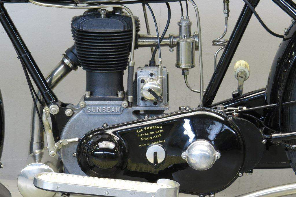 Мотоцикл Sunbeam Model 4 De Luxe 1924 фото