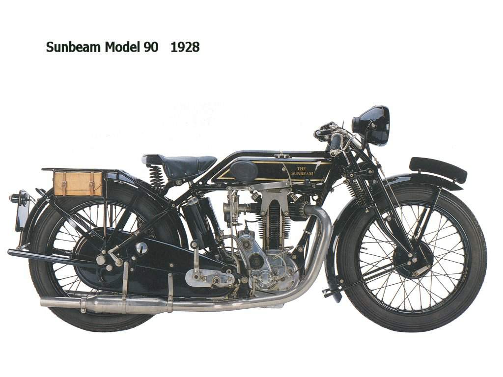 Мотоцикл Sunbeam Model 90 1928 фото