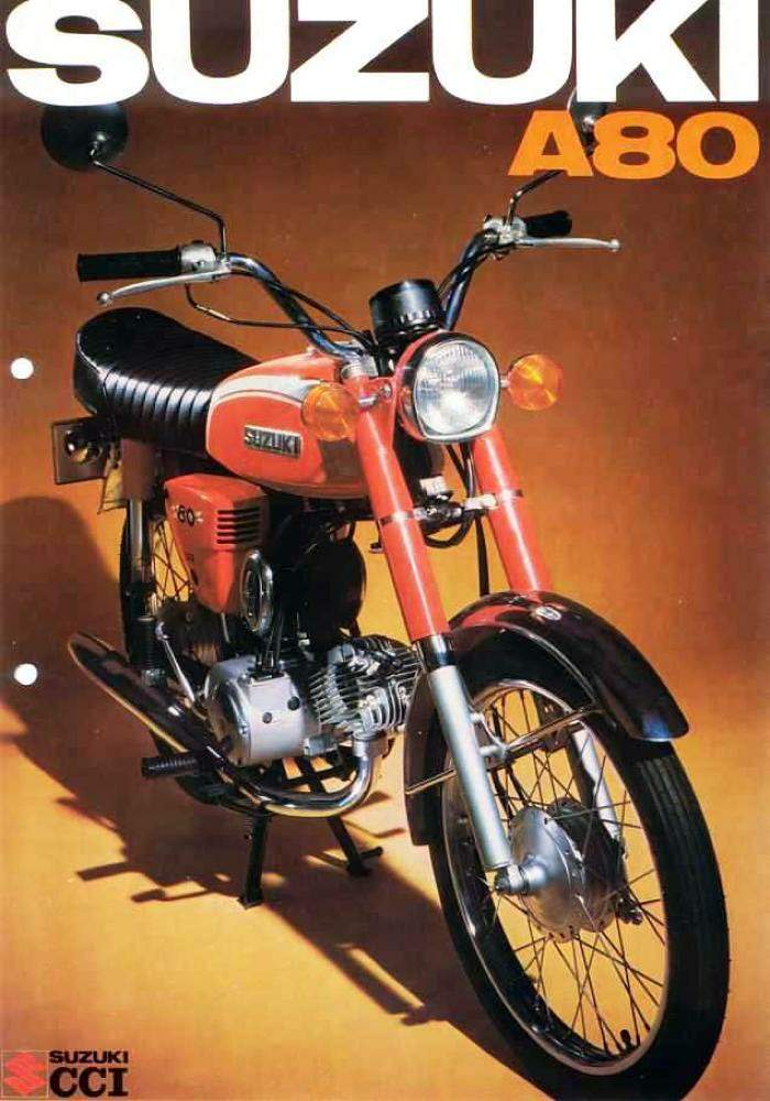 Мотоцикл Suzuki A80 1972 фото