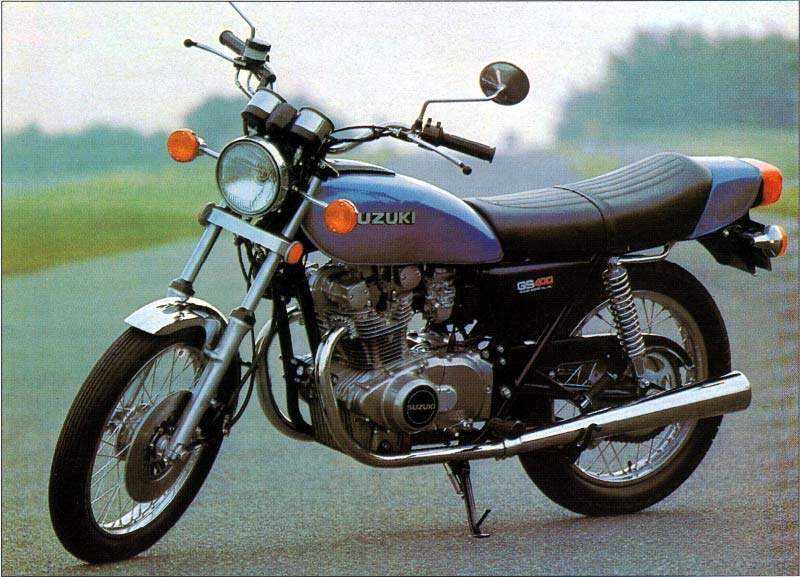 Мотоцикл Suzuki GS 400T 1981 фото