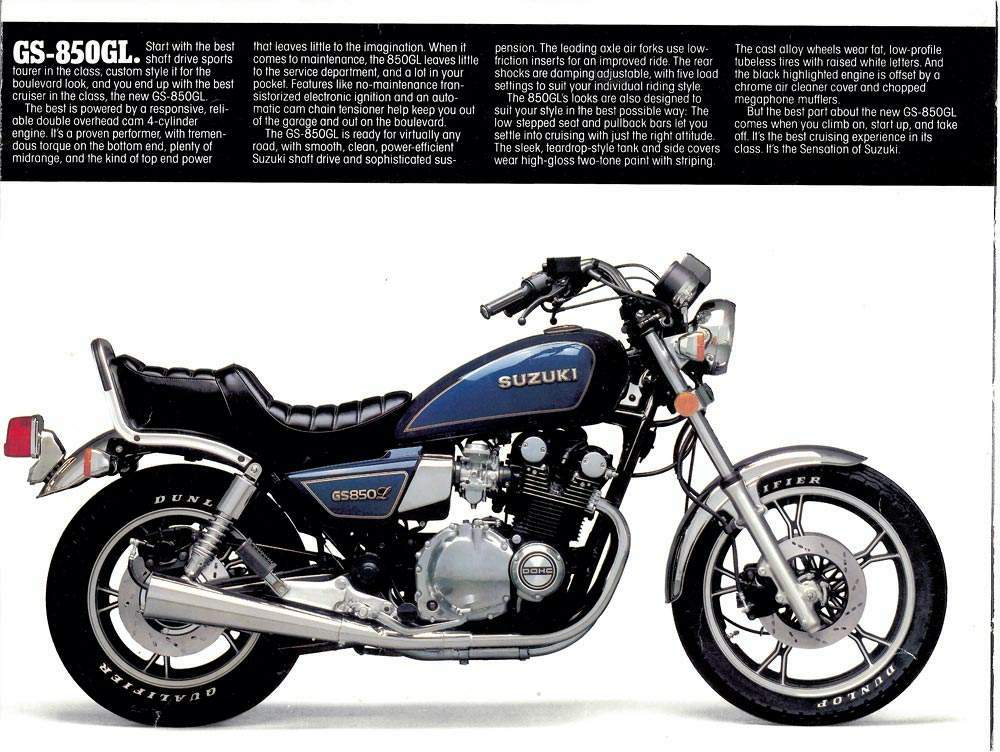 Мотоцикл Suzuki GS 850GL 1981