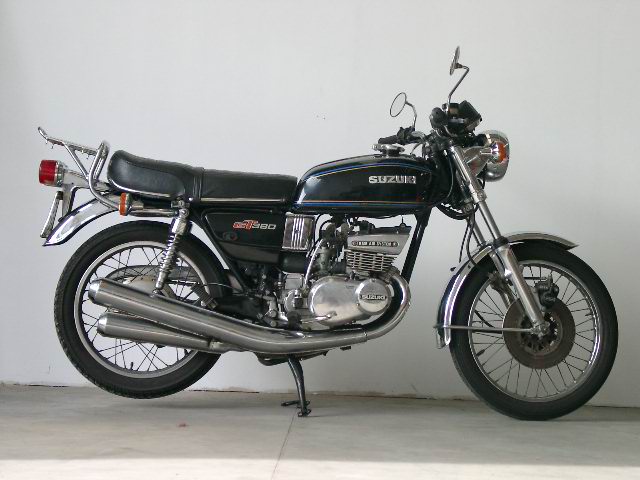 Мотоцикл Suzuki GT 380B 1977 фото