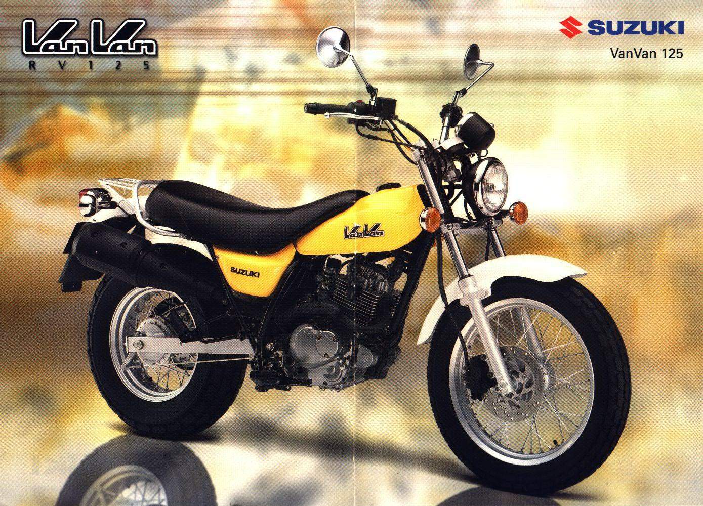 Мотоцикл Suzuki RV 125 VanVan 2003 фото