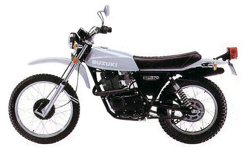 Мотоцикл Suzuki SP 370 1979 фото