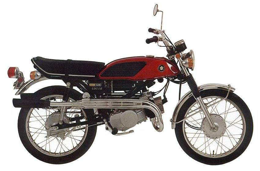 Мотоцикл Suzuki T 125 II Stinger 1969 фото