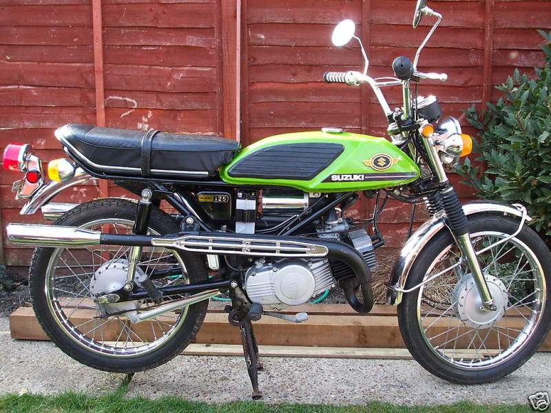 Мотоцикл Suzuki T 125 II Stinger 1969 фото