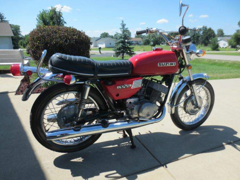 Мотоцикл Suzuki T 350 1970 фото