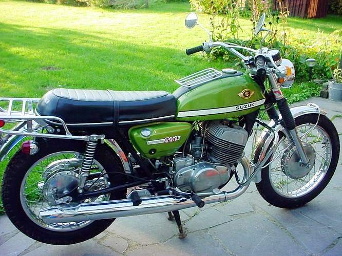 Мотоцикл Suzuki T 500 Titan 1969 фото