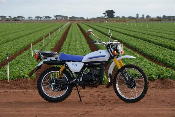 Мотоцикл Suzuki TF 125 2012 фото