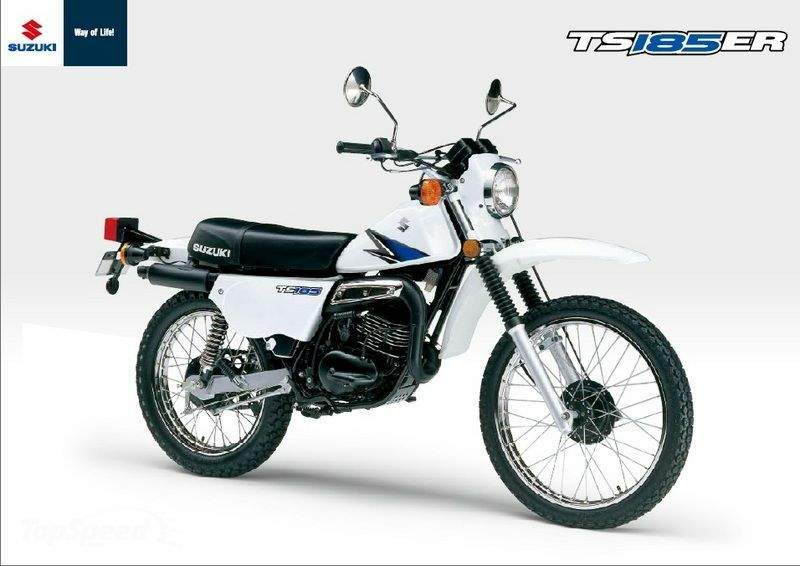 Мотоцикл Suzuki TS 185ER 2015 фото
