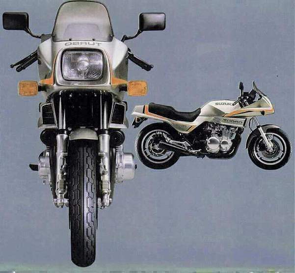 Мотоцикл Suzuki XN 85D Turbo 1983 фото