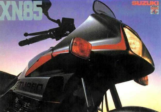 Мотоцикл Suzuki XN 85D Turbo 1983 фото