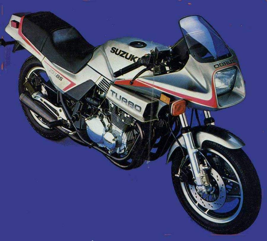 Мотоцикл Suzuki XN 85D Turbo 1983 фото