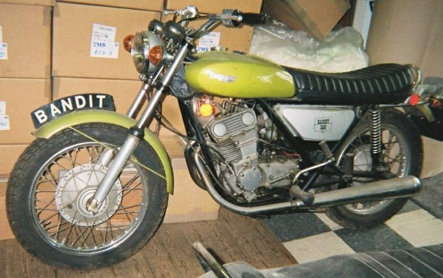 Мотоцикл Triumph Bandit 350 1971 фото