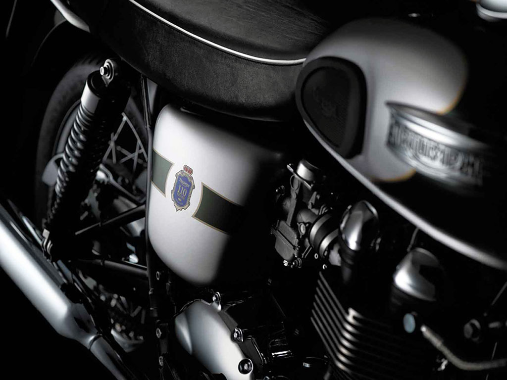 Мотоцикл Triumph Bonneville T100 110th Anniversary Special Edition 2012 фото
