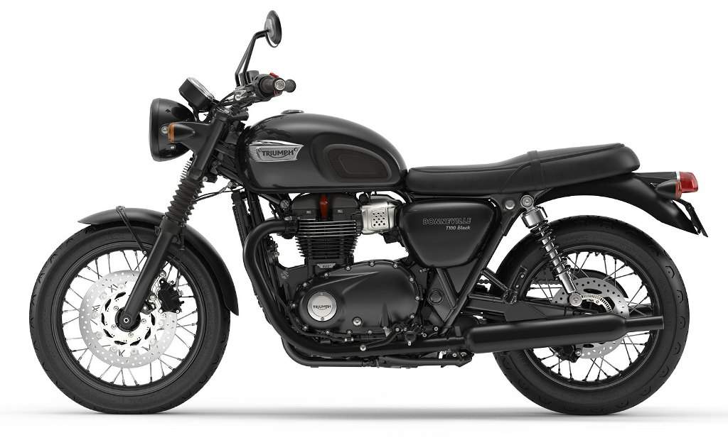Мотоцикл Triumph Bonneville T100 Black 2017 фото