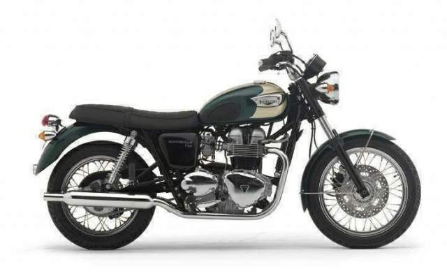 Мотоцикл Triumph Bonneville T100 2003 фото