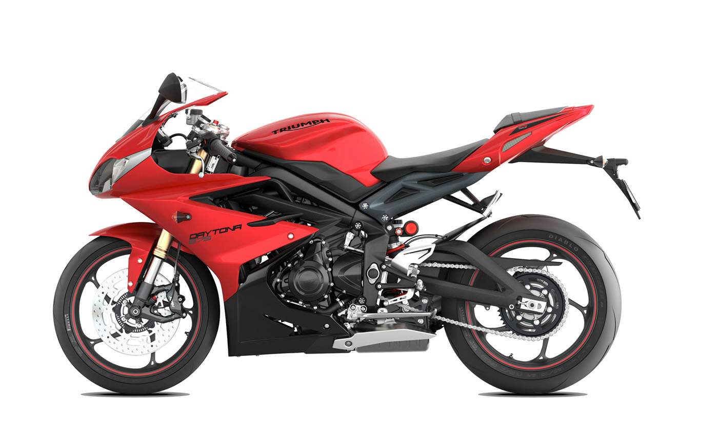 Мотоцикл Triumph Daytona 675 2015 фото