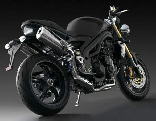 Мотоцикл Triumph Speed Triple Matt Black Limited Edition 2008 фото