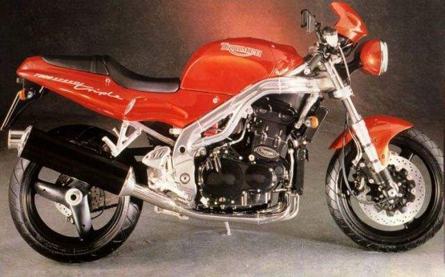 Мотоцикл Triumph Speed Triple T509 1998 фото