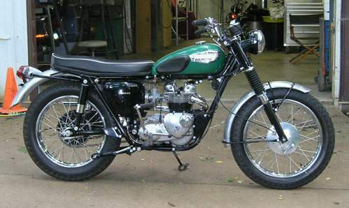 Мотоцикл Triumph Sport Tiger T100SC 1959 фото