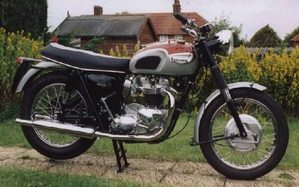 Мотоцикл Triumph T 120 650 Bonneville 1968 фото