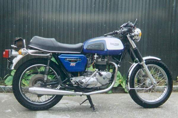 Мотоцикл Triumph T 140ES 750 Bonneville 1979 фото