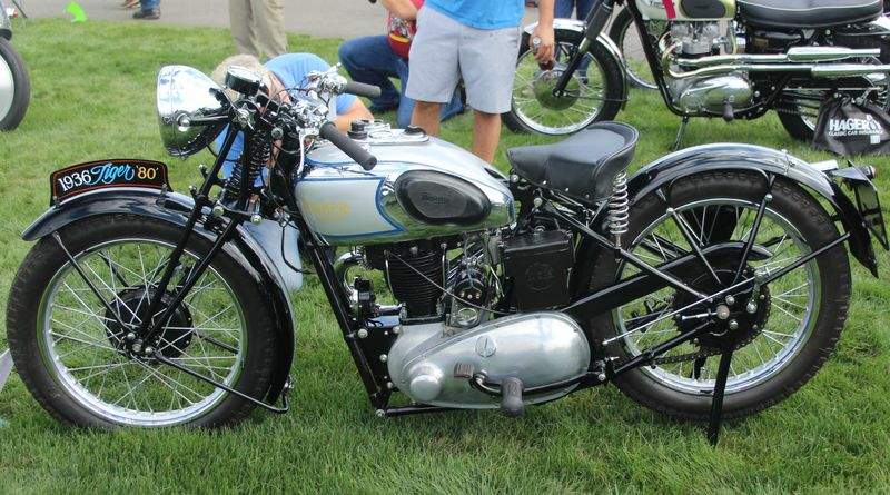 Мотоцикл Triumph Tiger 80 1937 фото