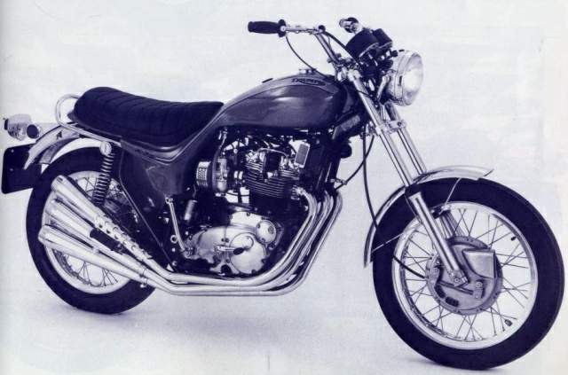 Мотоцикл Triumph TRX 75 Hurricane 1970 фото